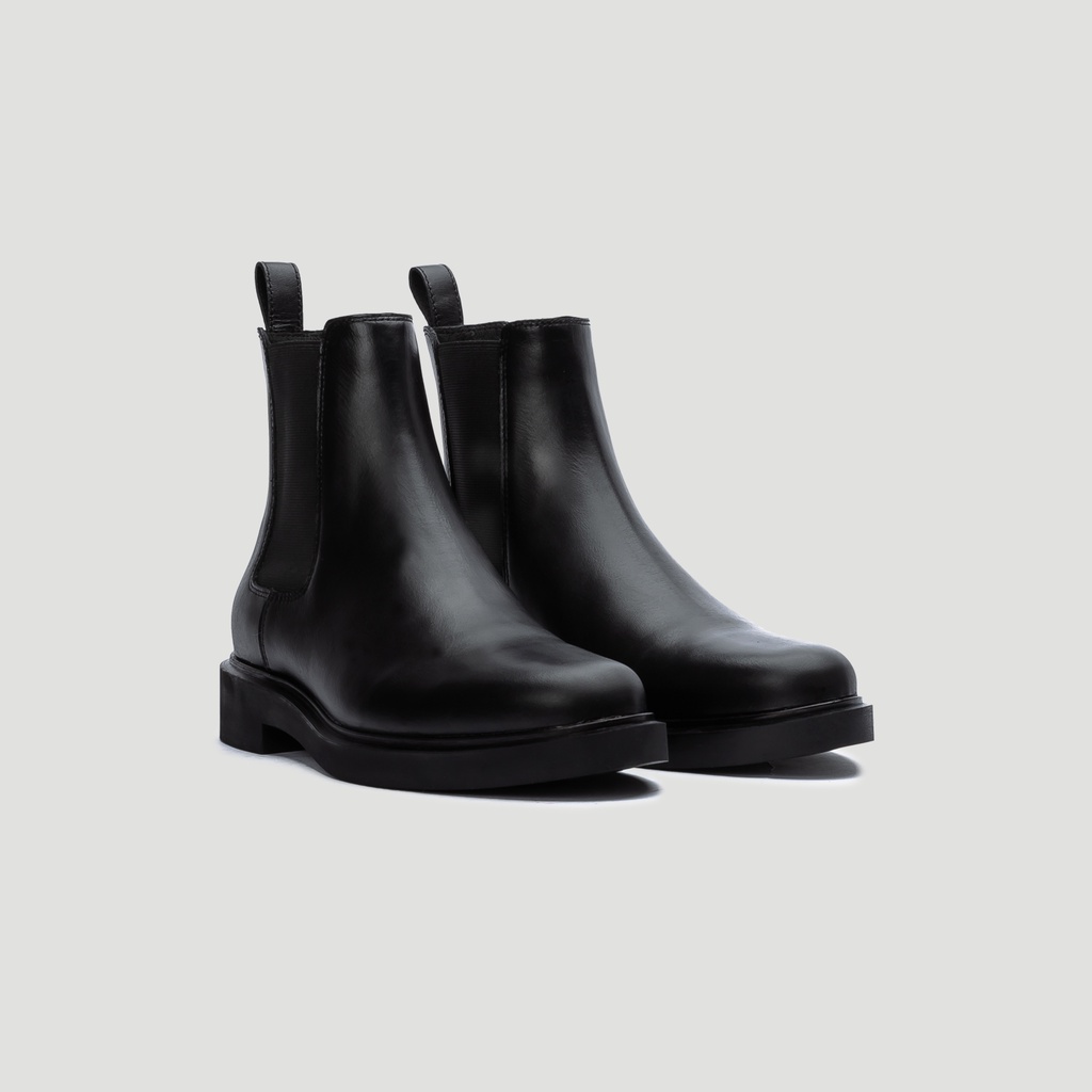Giày Boot Nam THE WOLF Minimal Chelsea Boot - Black