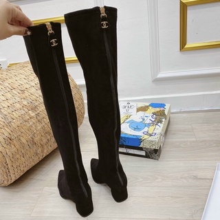bốt da lộn CN khoá sau siêu hót