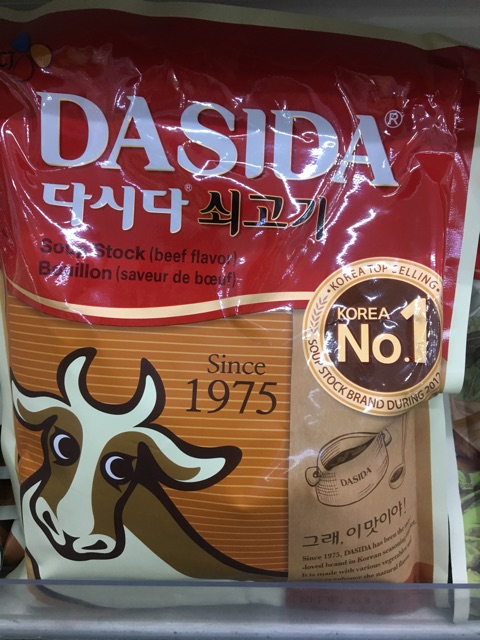 1kg Bột Nêm Bò Dasida Hàn Quốc Cao Cấp