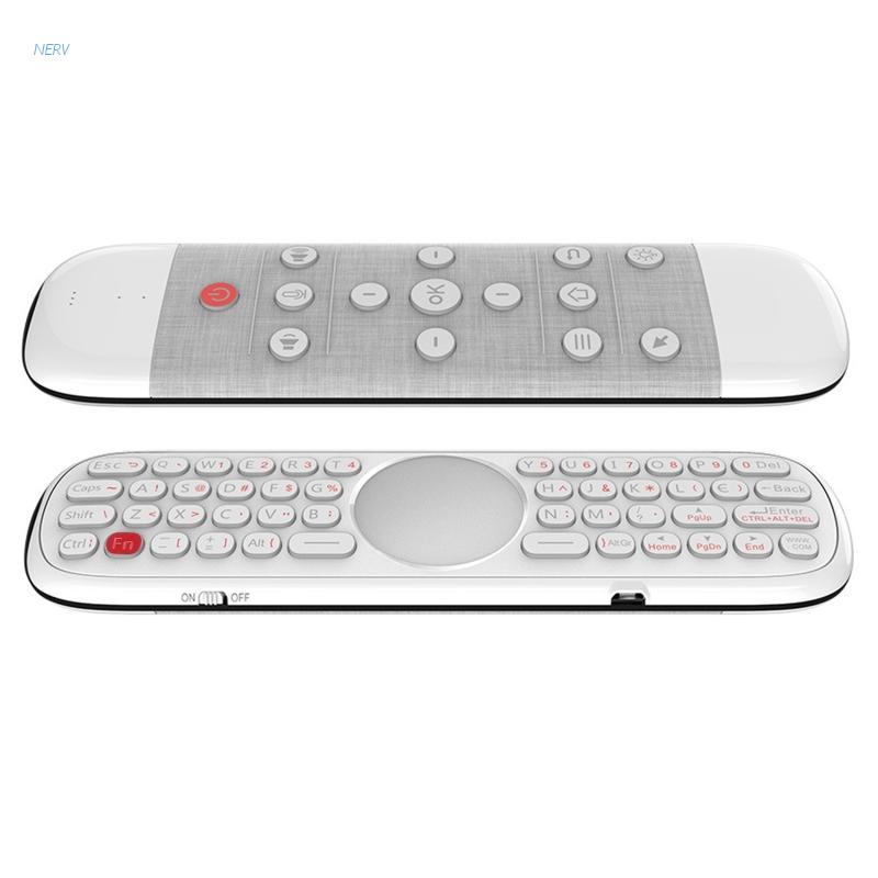Chuột Không Dây Điều Khiển Từ Xa Nerv Q40 2.4G Con Quay Hồi Chuyển 6 Trục Cho TV Thông Minh