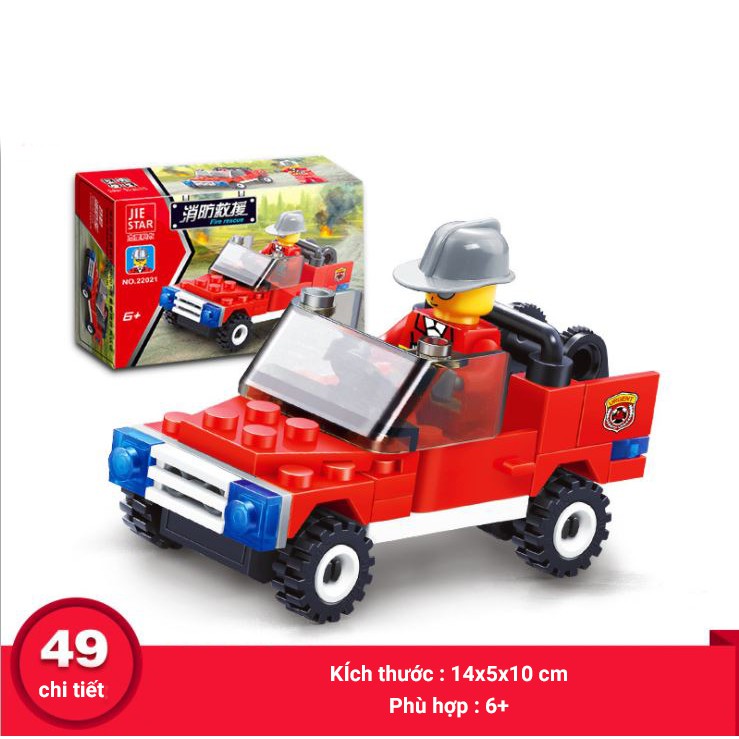 Xếp Hình Lego các loại xe Quà tặng cho các bé