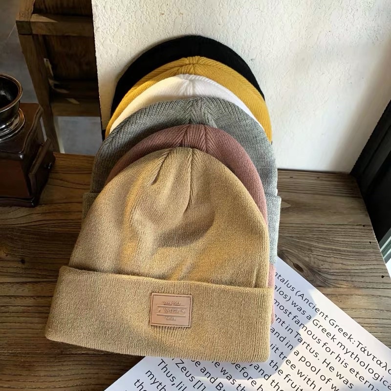 Mũ Len NAM NỮ Ulzzang Beanie Trơn MẪU MỚI 2021 GIÁ RẺ NHIỀU MÀU MN07