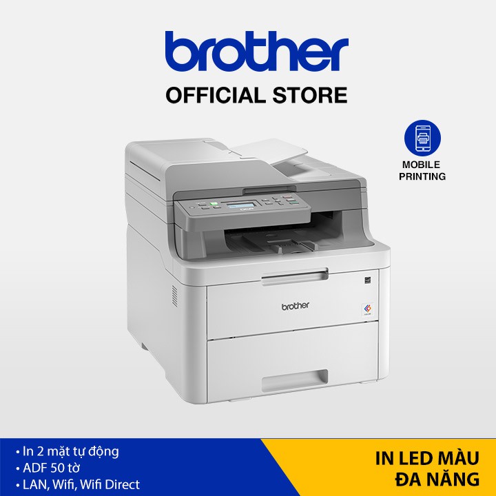 Máy in LED màu đa năng Brother DCPL3551CDW