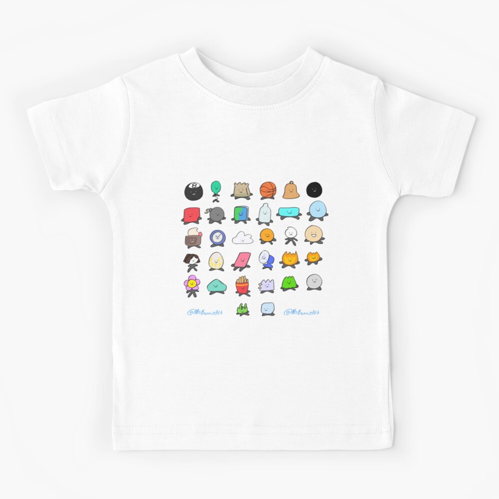 Áo Thun In Hình bfdi all contestants pack 1 Dễ Thương Vui Nhộn Cho Trẻ Em Size s-3xl
