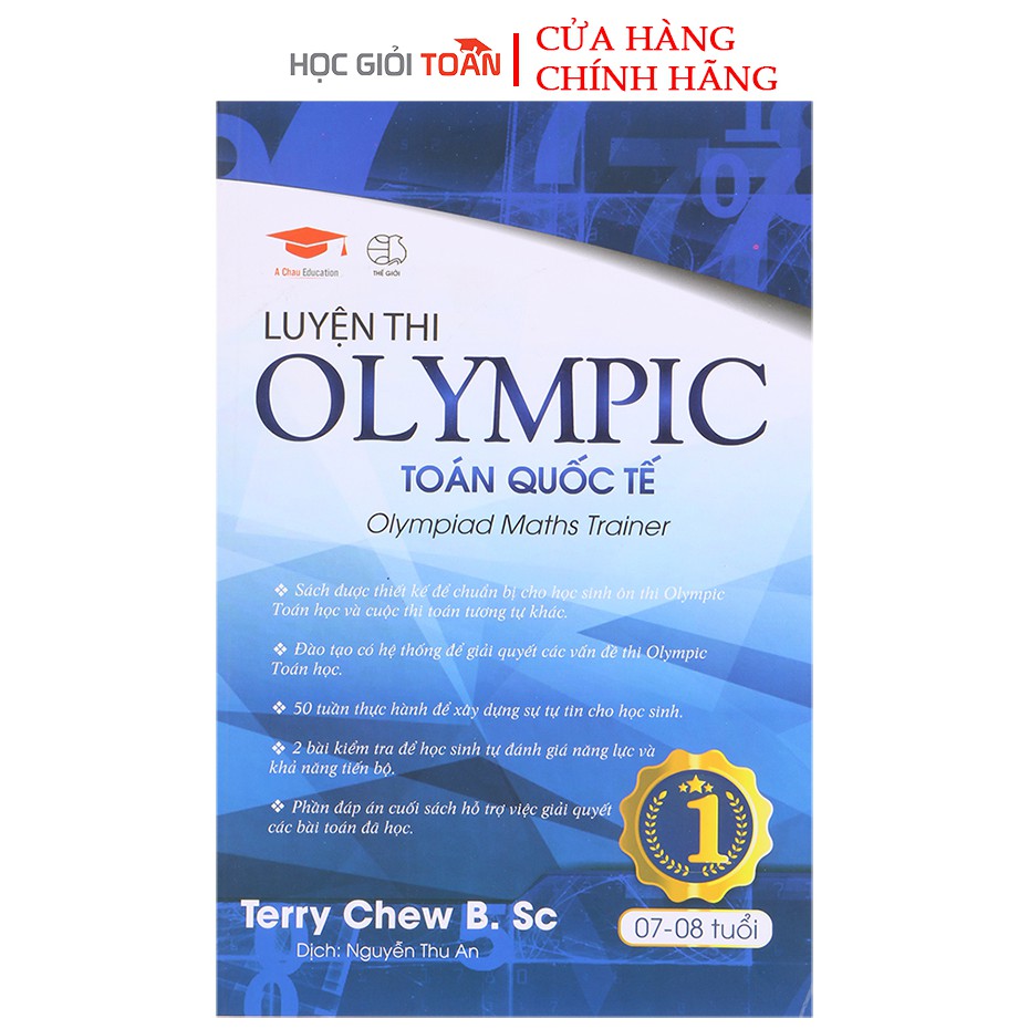 Sách - Luyện thi Olympic Toán quốc tế 1 - Toán Lớp 1 và lớp 2 (7 - 8 tuổi) | BigBuy360 - bigbuy360.vn