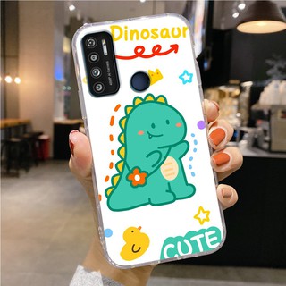 ỐP LƯNG  VSMART JOY 4/LIVE 4/STAR 3/STAR 4/STAR 5, IN HÌNH CHÚ KHỦNG LONG SIÊU CUTE PHO MAI.