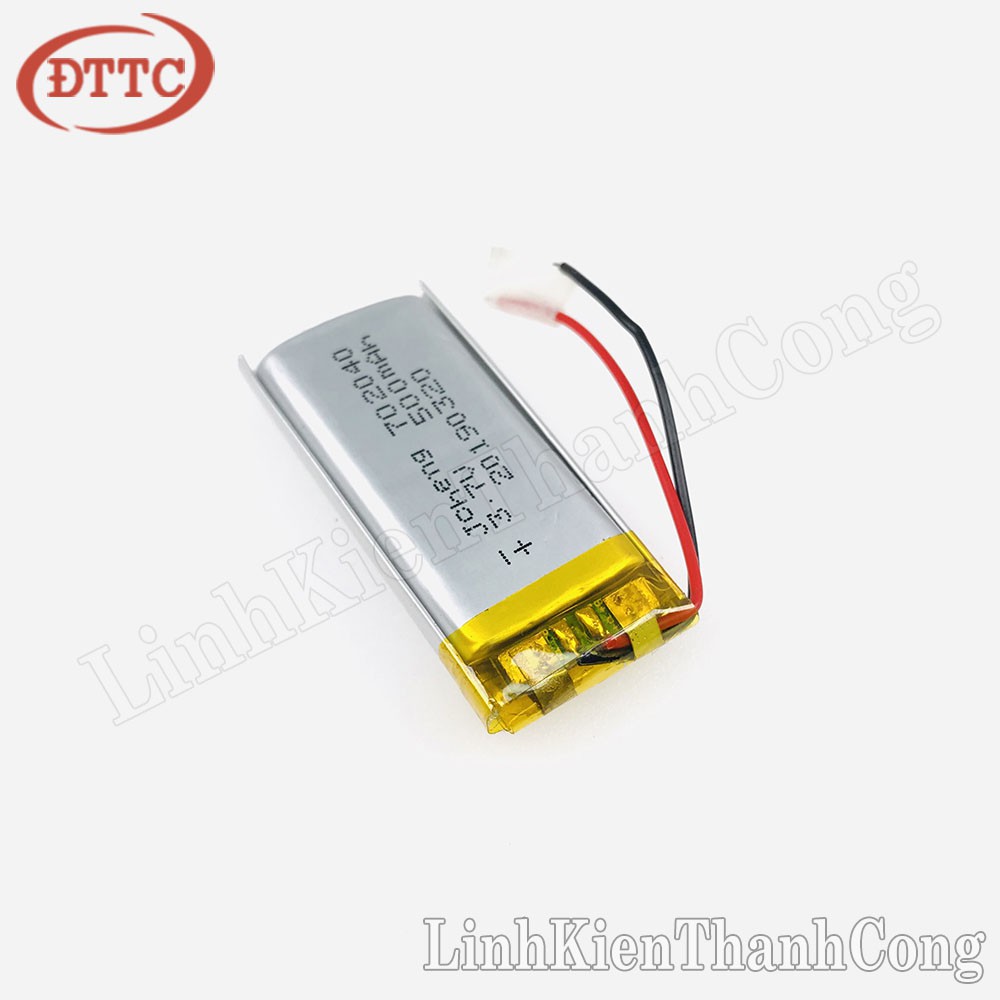 Pin Lipo Polymer 3.7V 550mAh 5x30x35mm (Có Mạch Bảo Vệ)