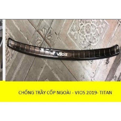 Ốp CHỐNG TRẦY CỐP TRONG NGOÀI  VIOS 2019-2021 chất liệu TITAN