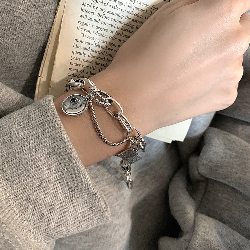 Lắc tay charm sang chảnh - S925 – phong cách Hàn Quốc trẻ trung năng động cá tính
