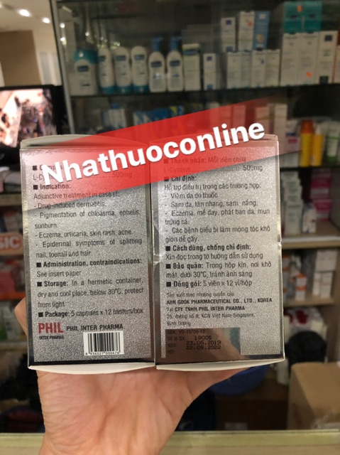 LCYSTINE CHỐNG RỤNG TÓC,NÁM DA (sản phẩm này không phải là thuốc không có tác dụng thay thế thuốc chữa bệnh) | BigBuy360 - bigbuy360.vn