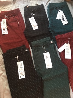 QUẦN COTTON CHẤM BI HÀN QUỐC