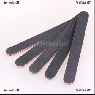 Set 3 Cây Dũa Móng Hai Mặt Màu Đen