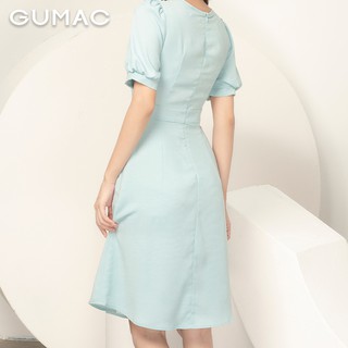 Đầm nhún giữa ngực GUMAC DA954