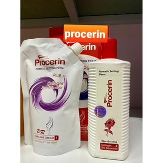 Kem Uốn nóng Procerin 500ml(số 1+2)