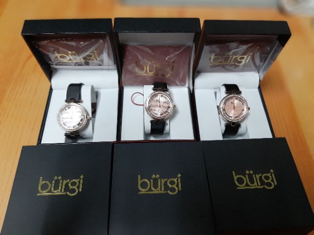 Đồng hồ thời trang nữ hiệu Burgi