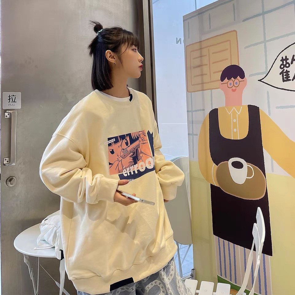 Áo Sweater Nam Nữ Cao Cấp Tay Dài Local Brand Nỉ Unisex Hàn Quốc Form Rộng SW01 | BigBuy360 - bigbuy360.vn