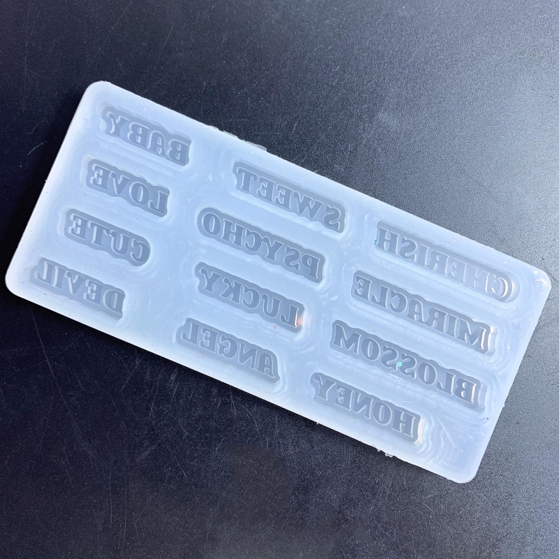 Khuôn Đổ Resin Epoxy DIY Hình Bình Lắc Bằng Nhựa Resin Để Làm Đồ Trang Sức