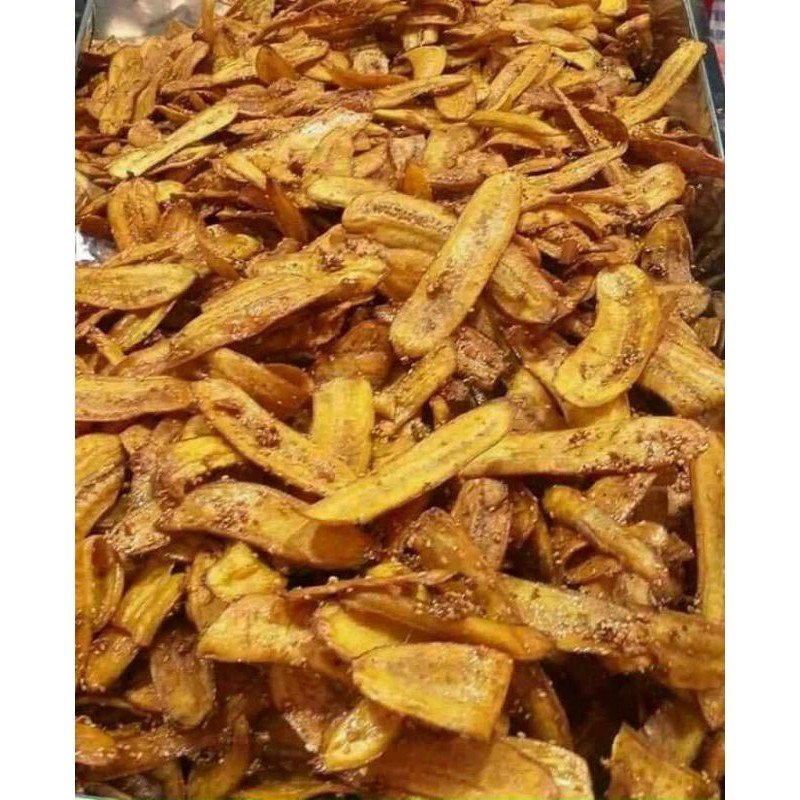 Chuối Sấy Mè Gừng Giòn Tan 1Kg [FREE SHIP] TỪ ĐƠN 50K, [Loại Đặc Biệt] Hàng ngon nhà làm