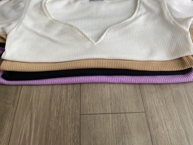 Áo CỔ V THUN GÂN A3 | BigBuy360 - bigbuy360.vn