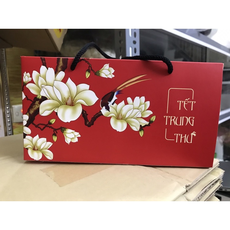 Hộp 2 bánh mẫu 2023-Hộp trung thu, hộp đựng bánh trung thu 2 bánh