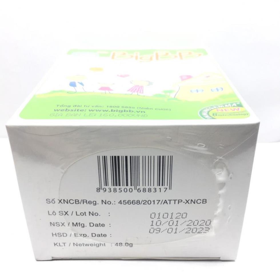 BigBB Cốm kích thích trẻ ăn ngon, hấp thụ tốt hơn hộp 16 gói
