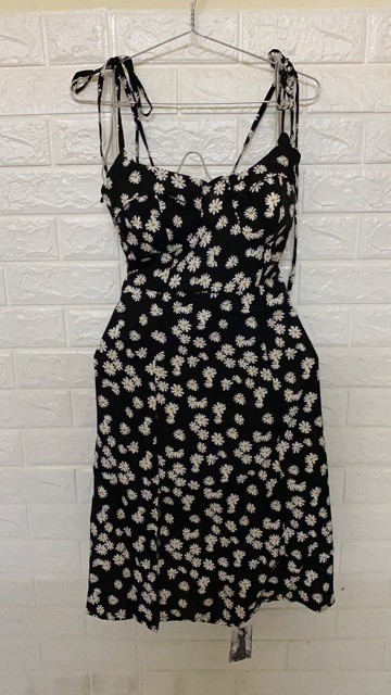 Đầm hoa nhí ❤️FREESHIP❤️ Đầm hoa cúc 2 dây