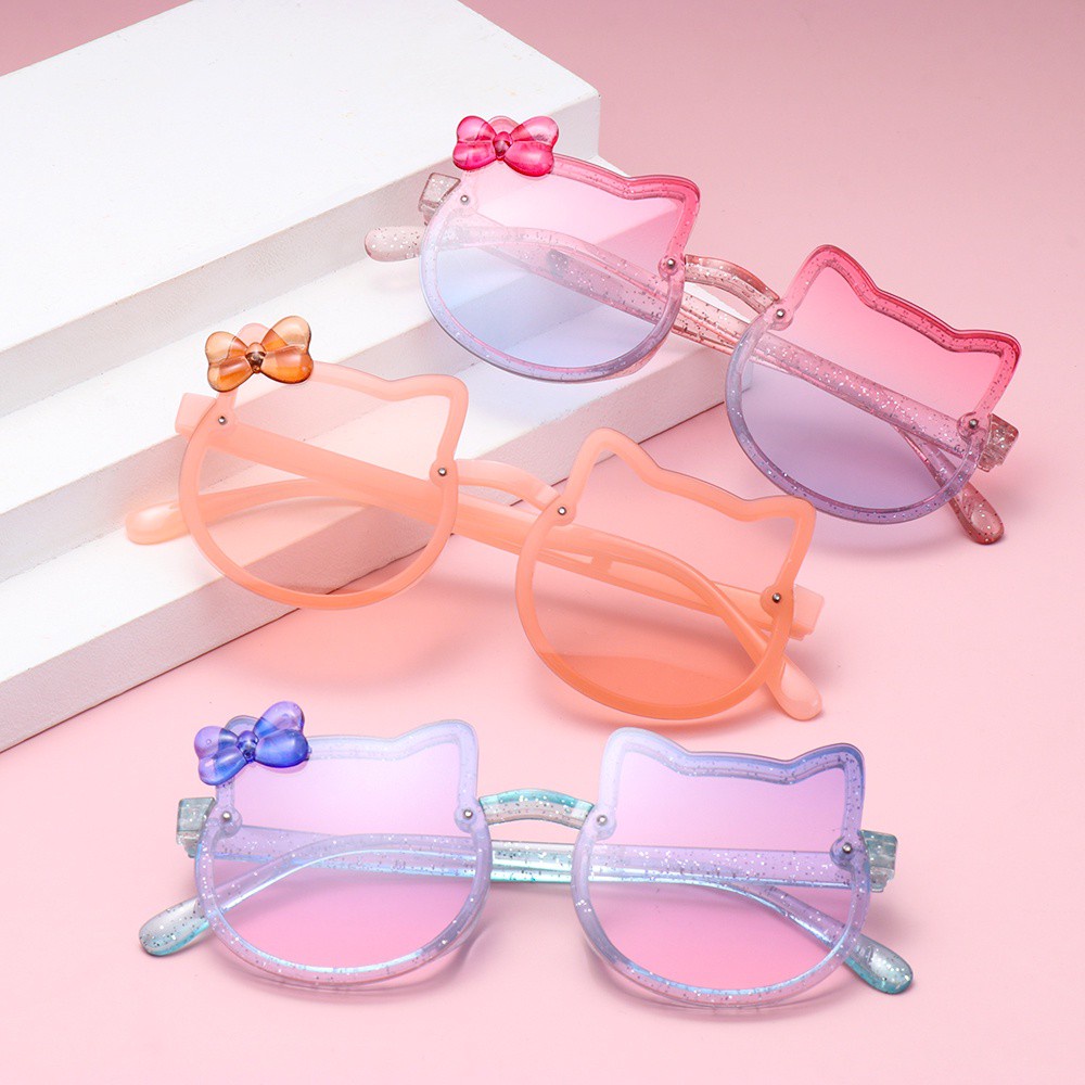 HS Cute Children Shades Baby Eyewear Kids Sunglasses Goggles Boys Girls Cartoon UV400 Protection Lovely Sun Glasses