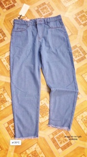 Quần baggy bò rua gấu -DH