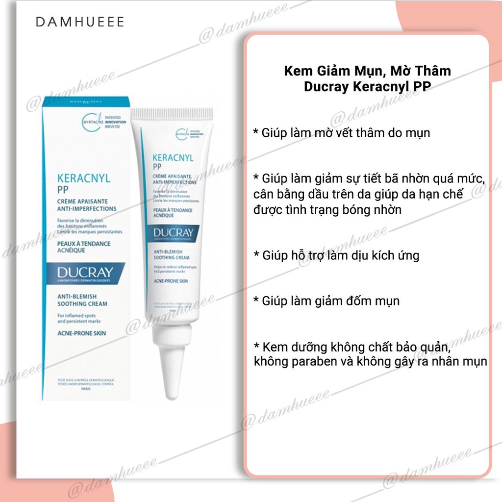 Kem mụn Ducray PP 30ml