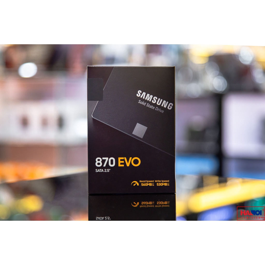 Ổ cứng gắn trong SSD Samsung 870 Evo 2.5-Inch SATA III 250GB / 500GB / 1TB Bảo hành 5 năm - Chính hãng Samsung | BigBuy360 - bigbuy360.vn