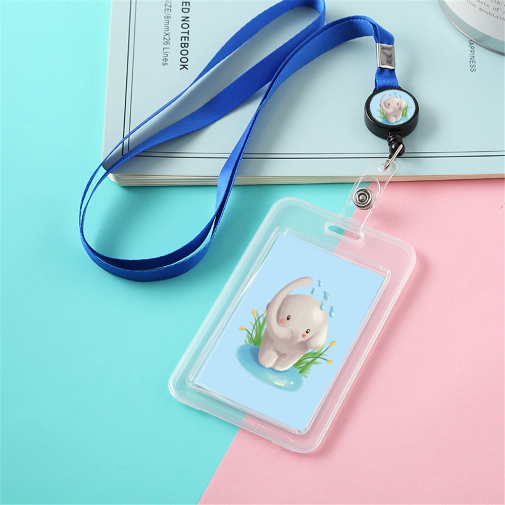 Bao đựng thẻ ID/ thẻ tín dụng đa năng kiểu hoạt hình đáng yêu cho nam và nữ