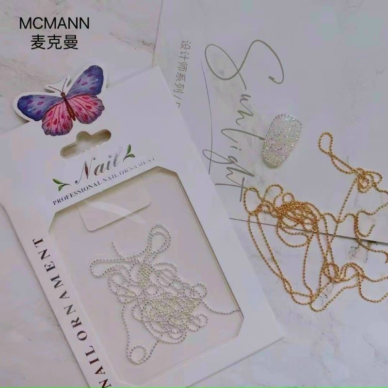 set xích bi trang trí móng