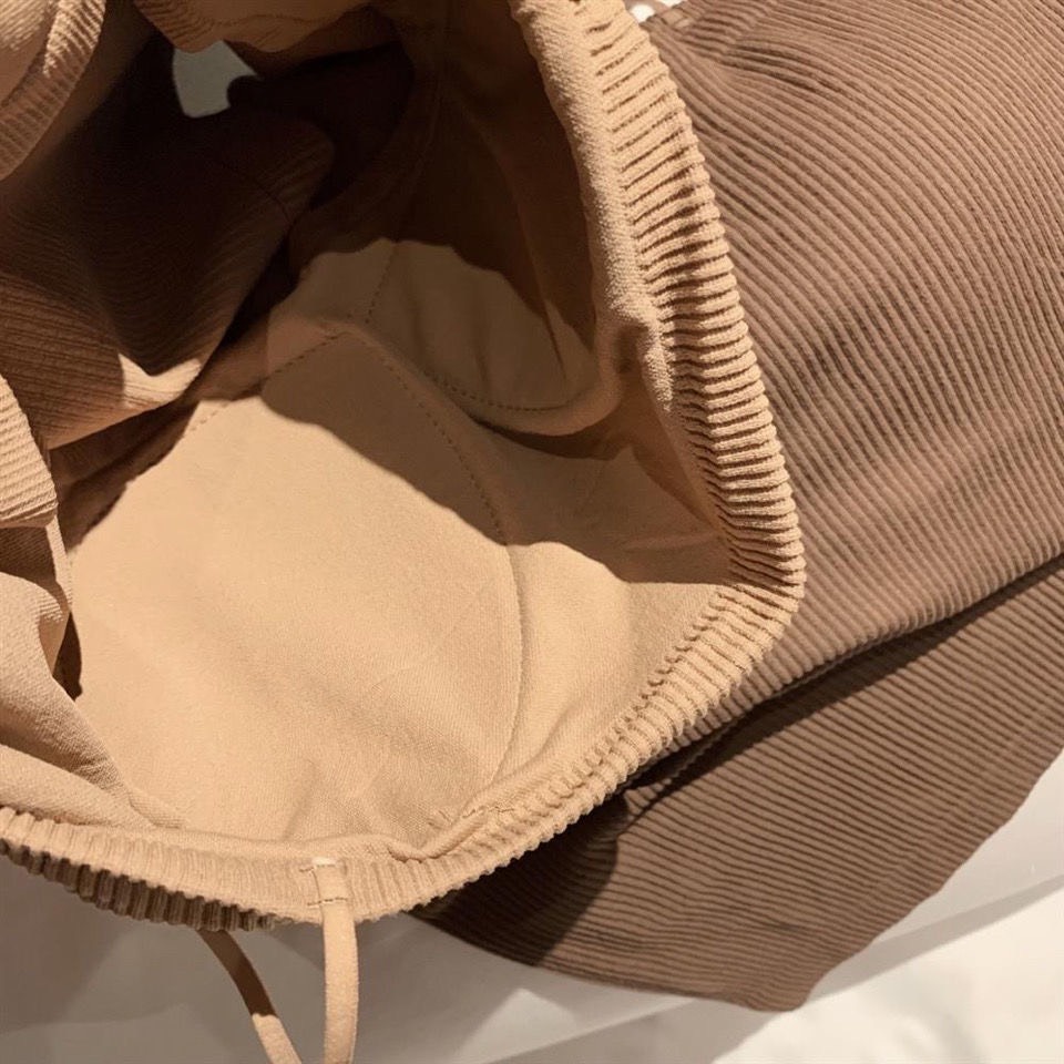 Áo bra cotton gân tăm dáng dài có mút ngực 1880