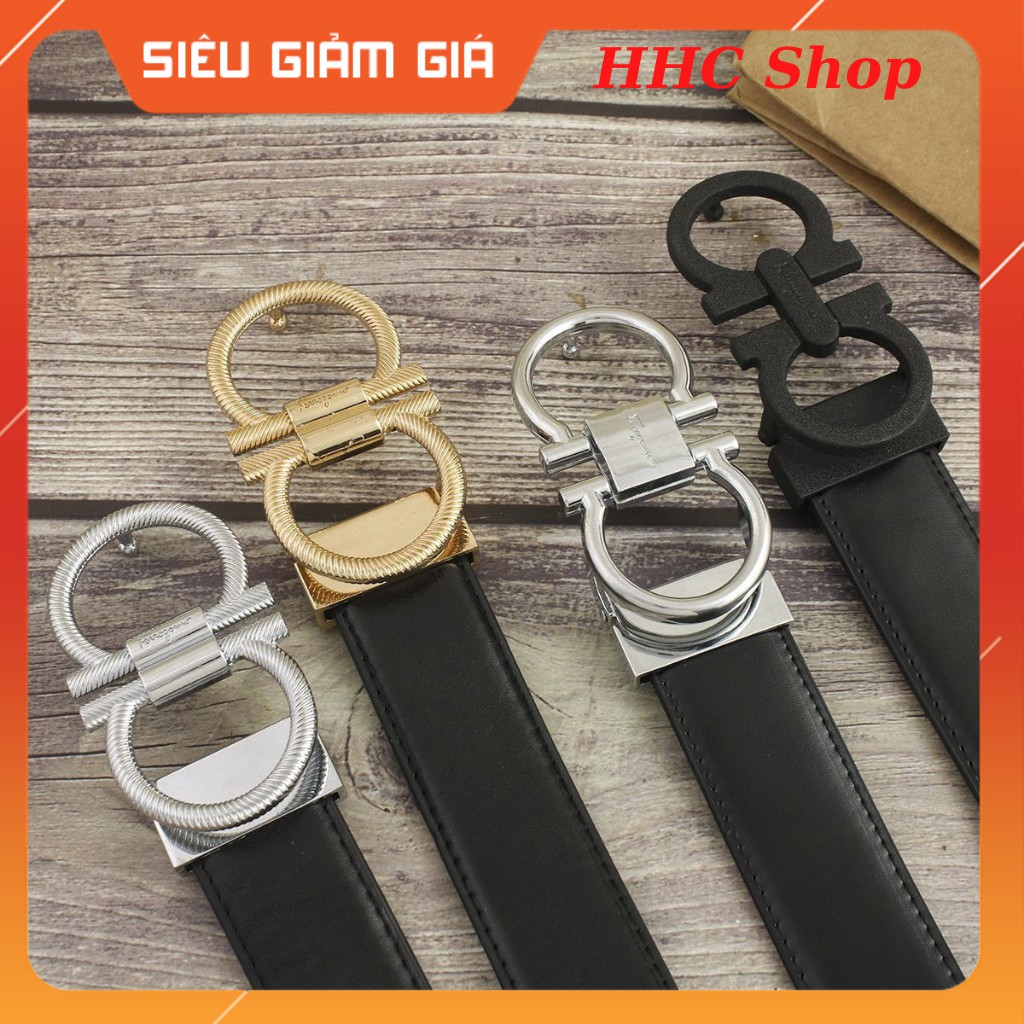 Thắt Lưng dây da thật xuất xứ từ Hàn Quốc dành cho nam đẹp không thể ngờ mặt 2 chữ A