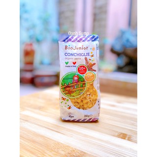 Nui hữu cơ Junior Ý 200gr cho bé 8 tháng (date 2027)