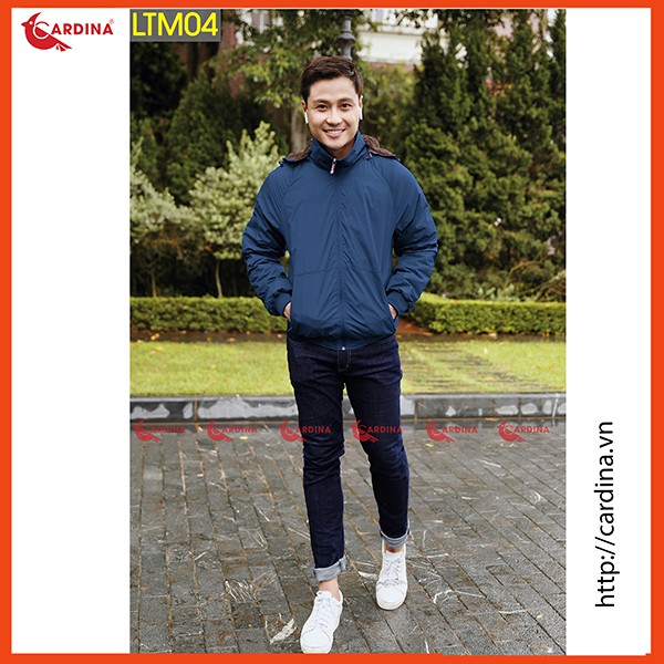 Áo Khoác Nam, Áo Gió Nam 2 Lớp Lót Lông Cừu CARDINA Cao Cấp Siêu Nhẹ, Siêu Ấm | BigBuy360 - bigbuy360.vn