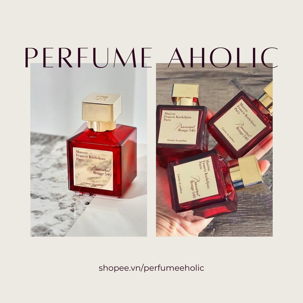 Nước Hoa Dung Thử MFK Baccarat Rouge 540 Extrait 5m/10ml/20ml -𝙿𝚎𝚛𝚏𝚞𝚖𝚎 𝙰𝚑𝚘𝚕𝚒𝚌-