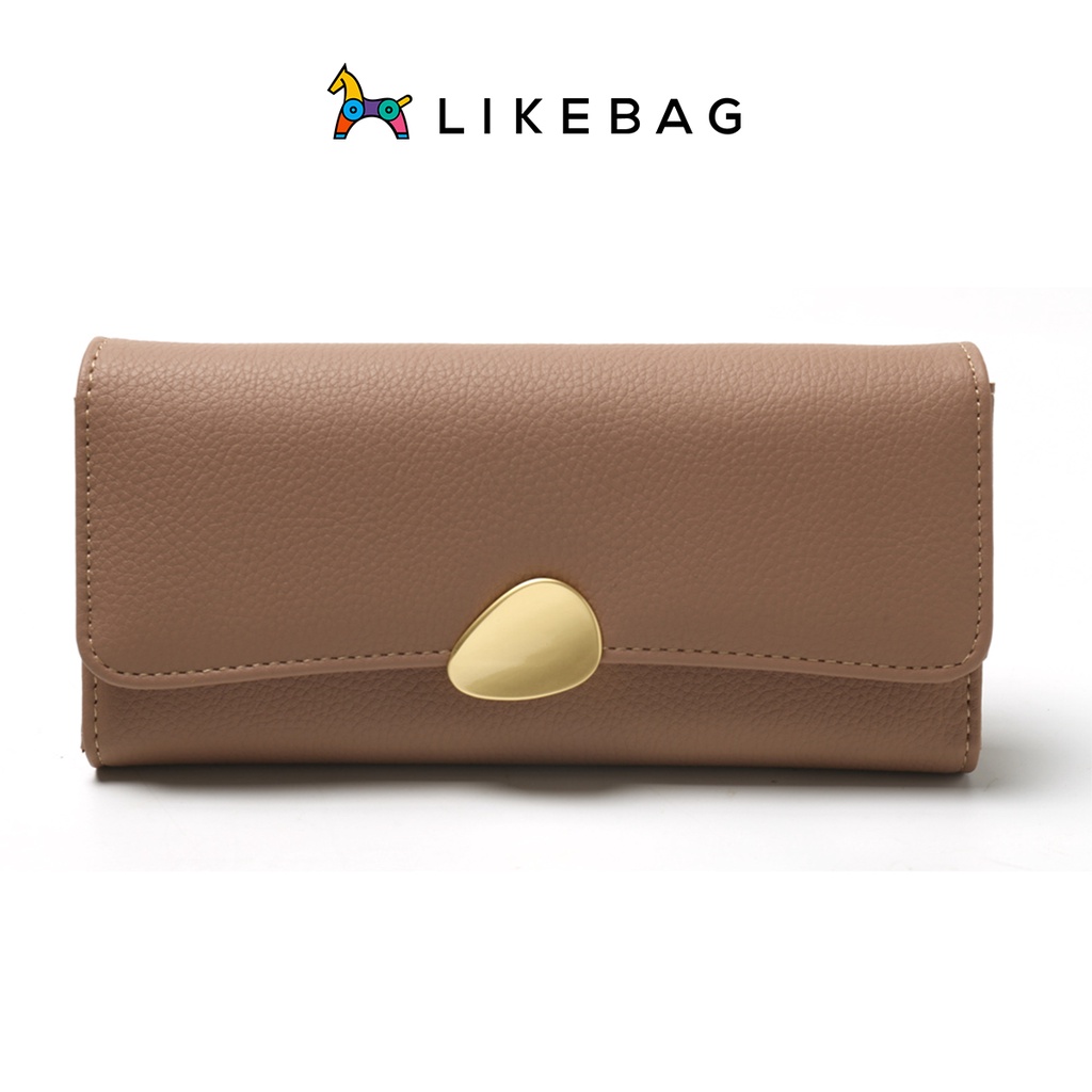 Ví nữ cầm tay dáng dài LIKEBAG thanh lịch T5654-004 - LIBAGI