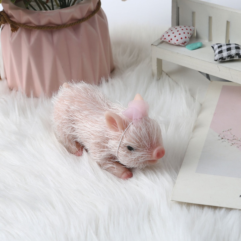 Heo Đồ Chơi Bằng Silicone Trang Trí Phòng Ngủ Cho Bé Sơ Sinh