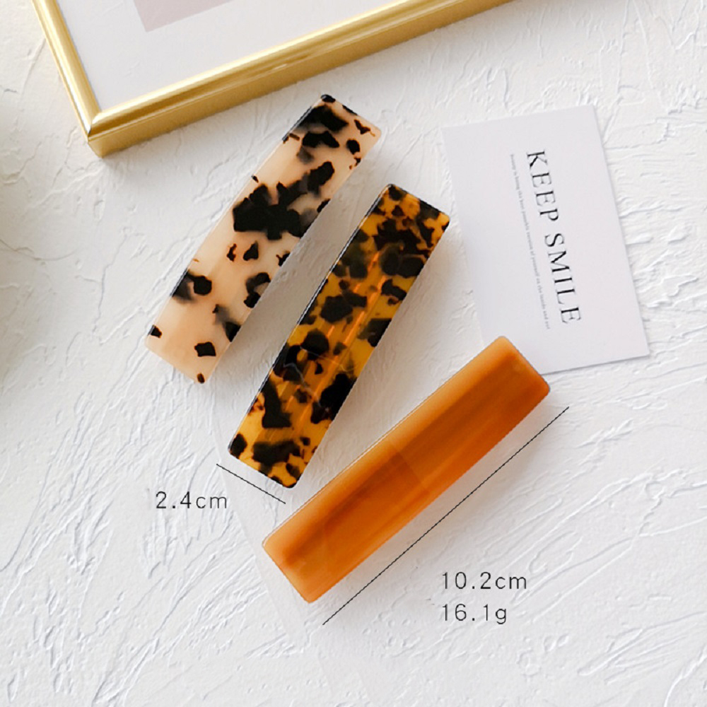 Kẹp Tóc Họa Tiết Da Báo Nhiều Màu Thời Trang Cho Nữ 2life