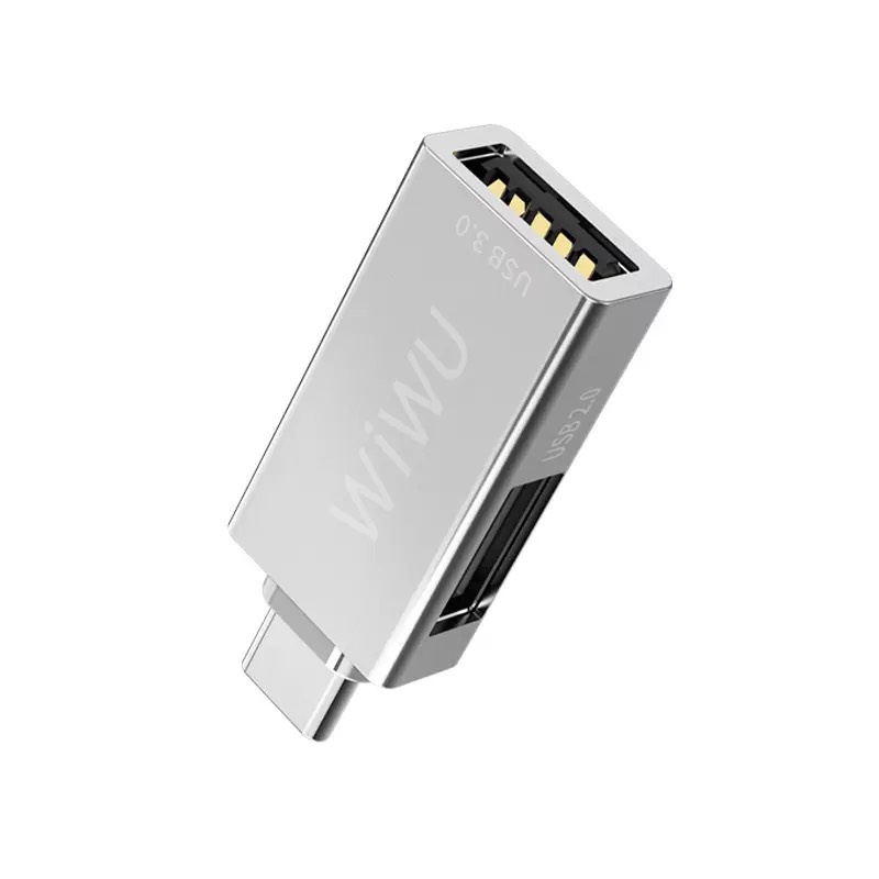 HUB adapter chuyển đổi USB Type-C WIWU T02 hỗ trợ Macbook