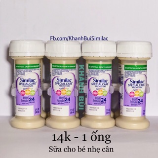 [4 ống] Sữa Similac nước 24 kcal/oz 59ml