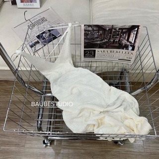 Váy lưới dáng dài đi biển Bầu Bé
