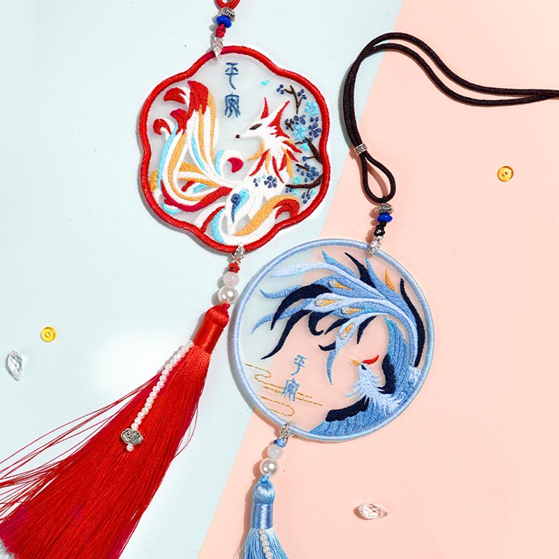 Móc khoá/kẹp sách Trung Quốc DIY