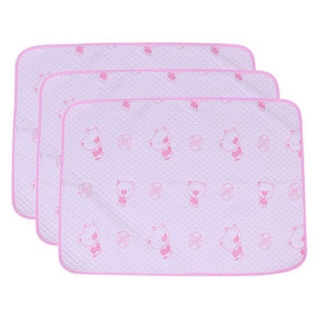 Thảm Lót Chống Thấm 4 lớp Cho Bé đủ kích thước ( 30x30 , 50x70 , 60x80 )