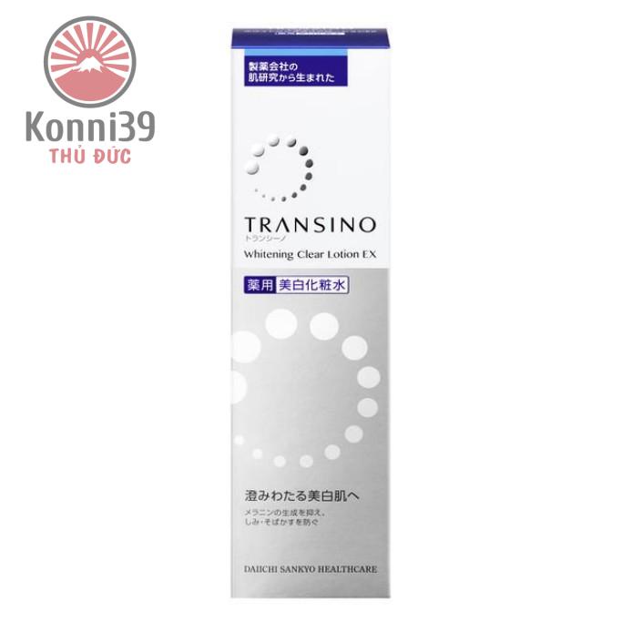 NƯỚC HOA HỒNG TRANSINO WHITENING CLEAR LOTION EX (LỌ 150ML) - HÀNG NỘI ĐỊA NHẬT