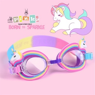 Kính bơi bé gái Unicorn màu hồng, kính bơi hình Kỳ Lân