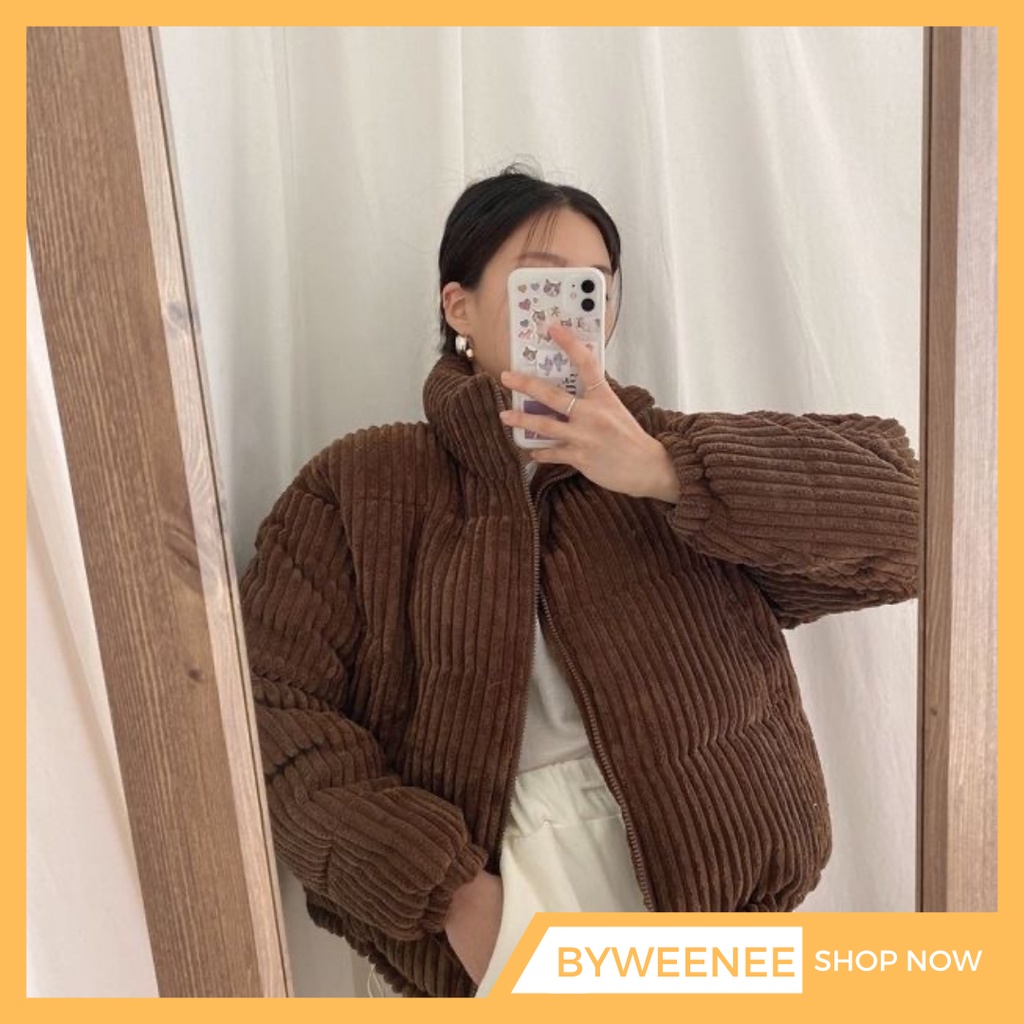 [SẴN] Ảnh thật khách - Áo khoác siêu mềm dáng phồng | BigBuy360 - bigbuy360.vn