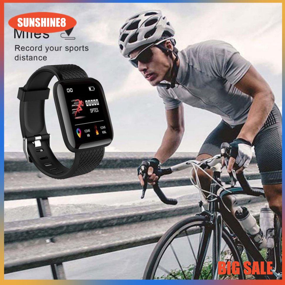 【SUN】Đồng hồ thông minh 116 Plus Vòng đeo tay thể thao đa chức năng 116Plus Dây đeo tay thông minh