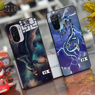 Ốp lưng kính cường lực Xiaomi Redmi K40 ( Poco F3 ) / Redmi K40 Pro hình rồng